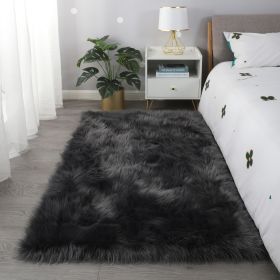 "Cozy Collection" Ultra Soft Fluffy Faux Fur Sheepskin Area Rug