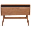 Console Table 43.3"x11.8"x31.1" Solid Teak Wood