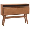 Console Table 43.3"x11.8"x31.1" Solid Teak Wood