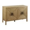 Paige 2-Door Accent Cabinet with Adjustable Shelves